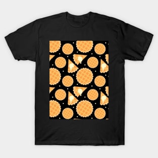 Apple Pie Thanksgiving Food Pattern T-Shirt